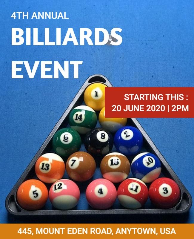 Billiards Event