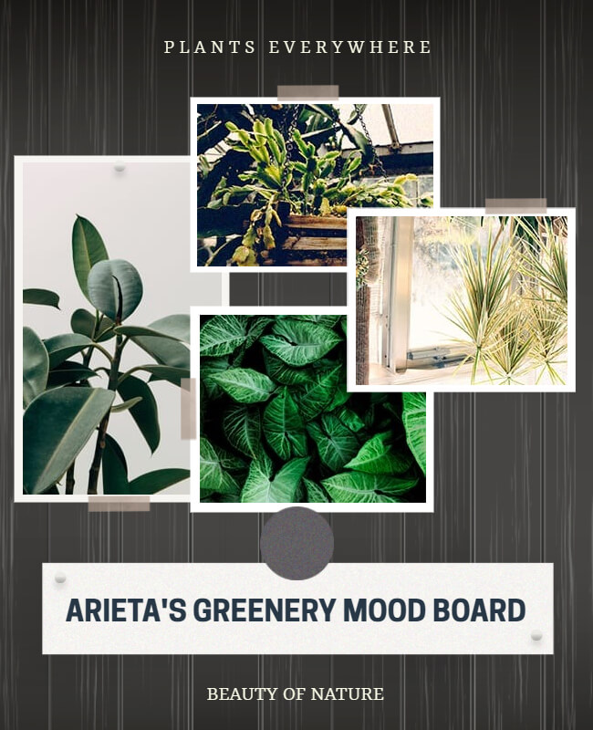 Plant Inspirations Mood Board