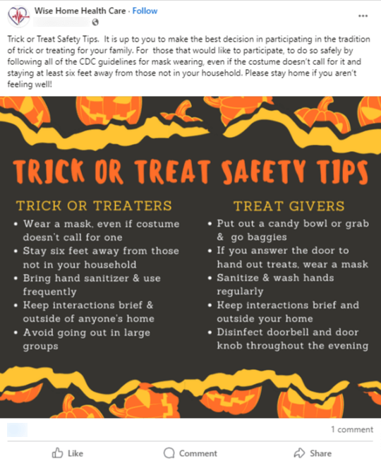 Trick-or-Treat Safety Tips