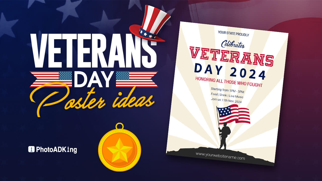 Free Veterans Day Flyer Templates - PhotoADKing
