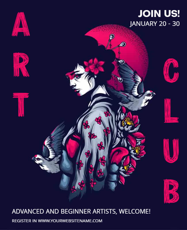 Art Club Poster