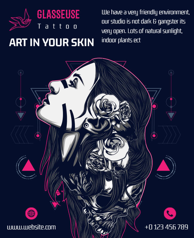 Traditional Nurse Tattoo Poster by Leex337 | Society6