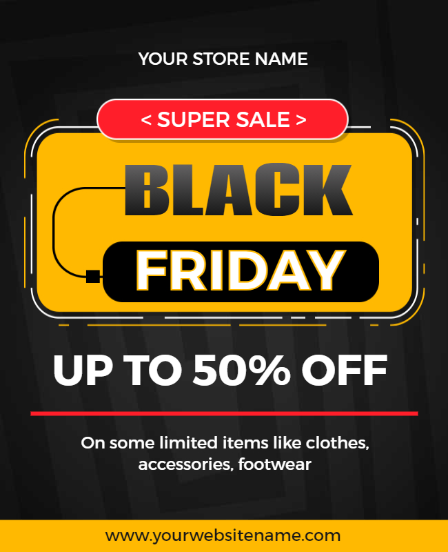 Black Friday Store Flyers