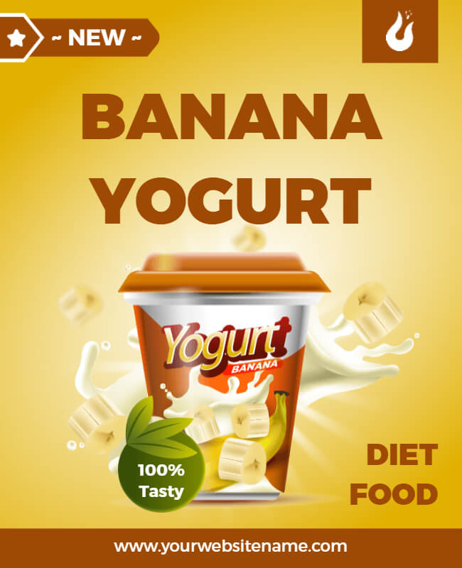 Food Product Poster