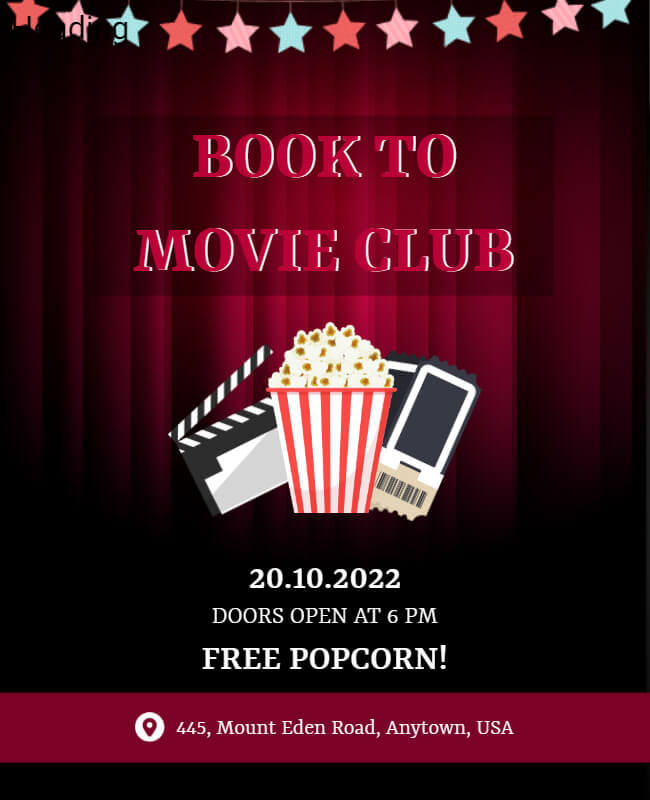 Movie Club Poster
