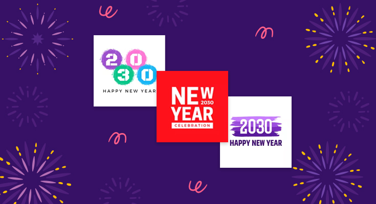 using logo in New Year marketing ideas 