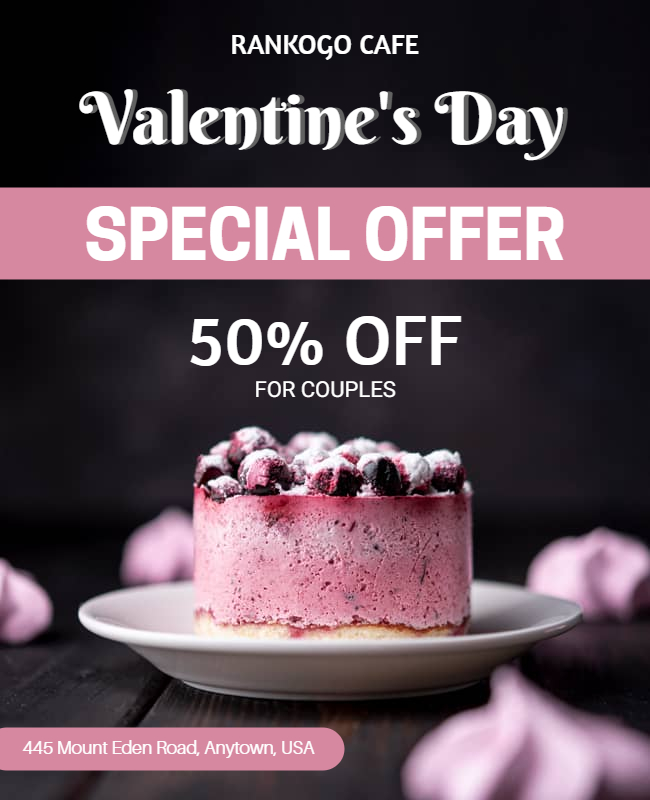 Valentines Day Special Offer Flyer