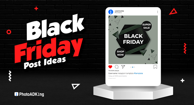 Super Sale Black Friday Social Media Post Template