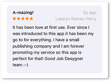 Desygner app Review
