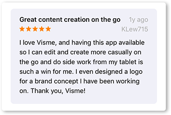 Visme app Review
