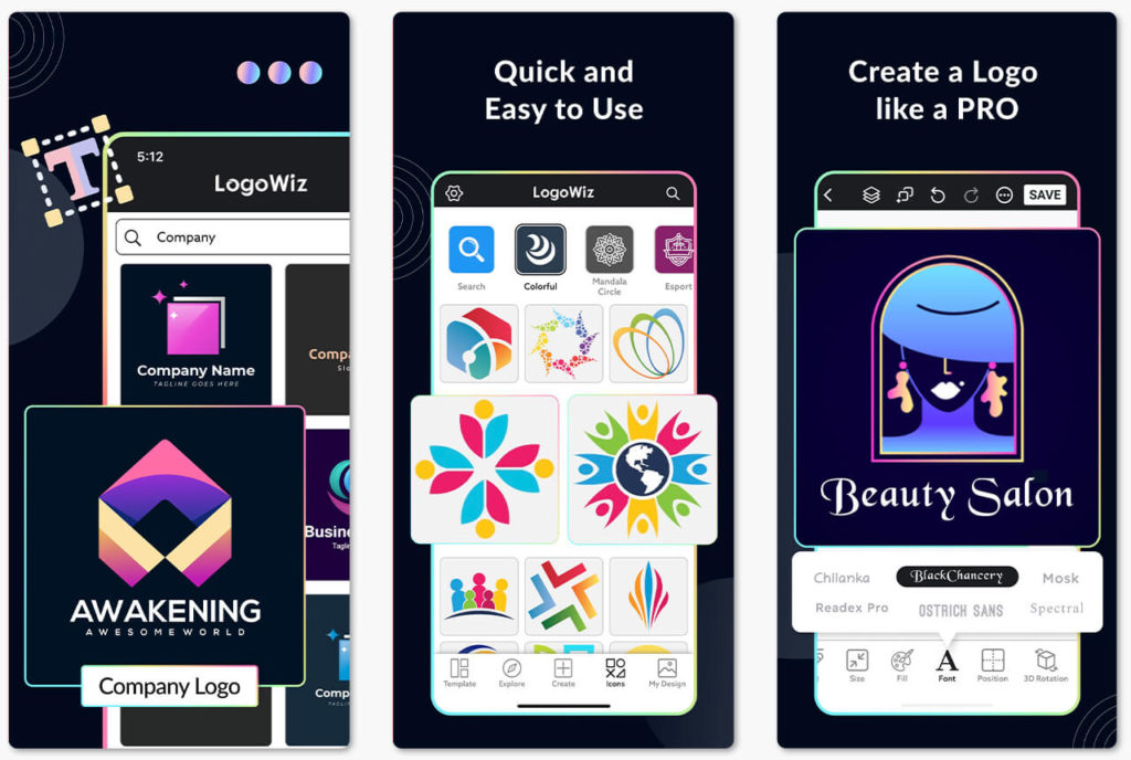Logo Maker - LogoWiz app