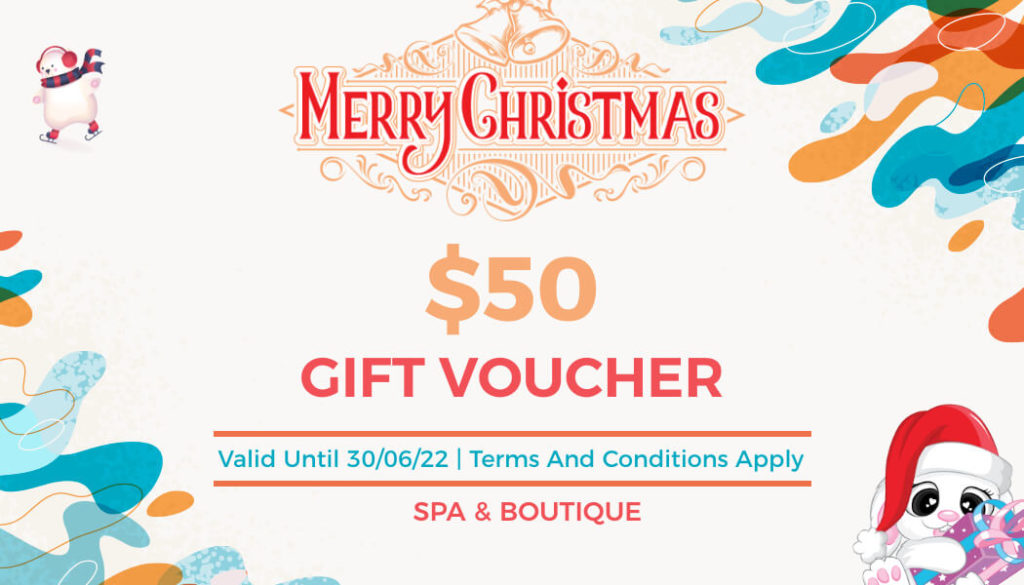 Beauty Salon Christmas Gift Vouchers Idea