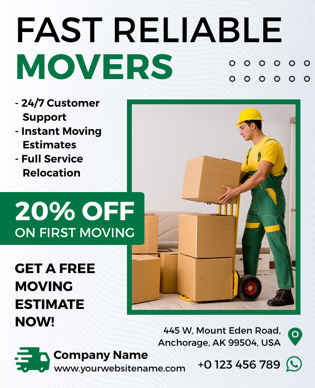 Moving Company Flyer