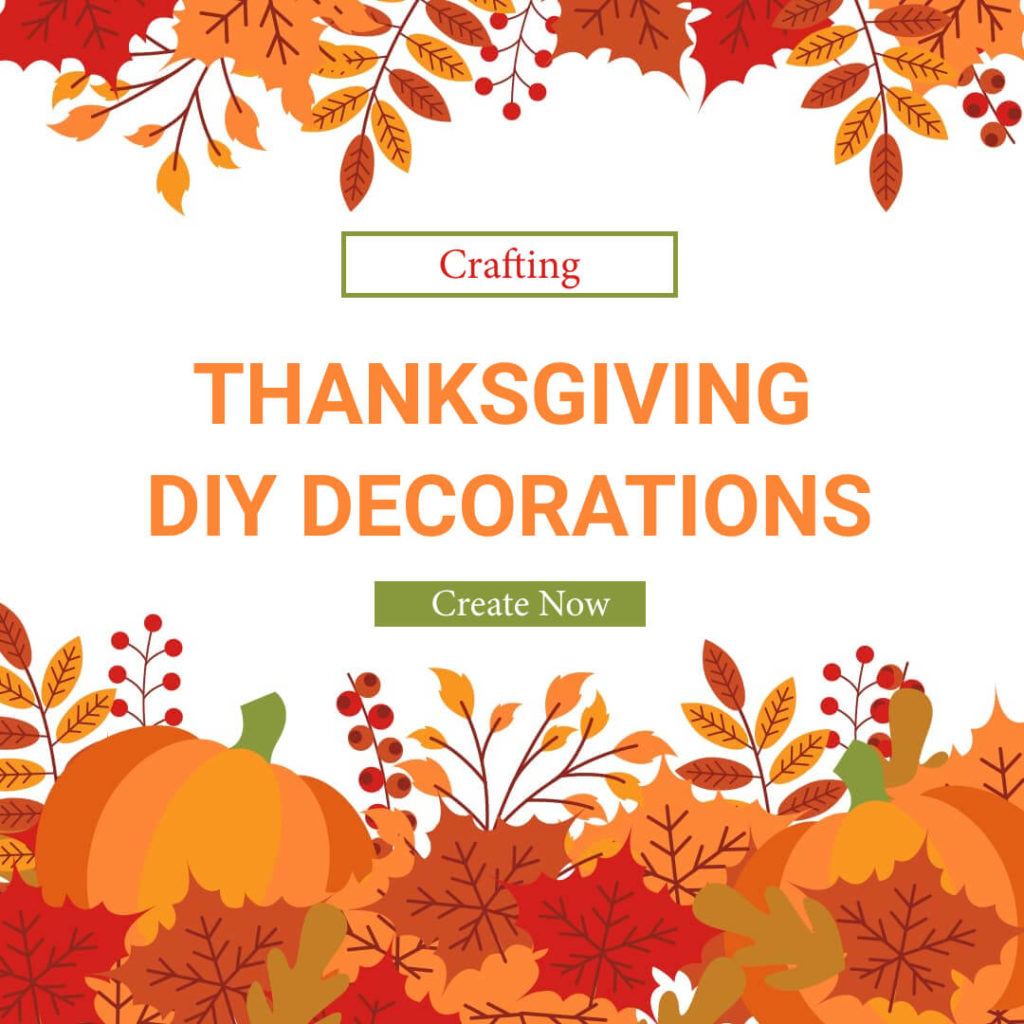 DIY Decoration Thanksgiving Posts