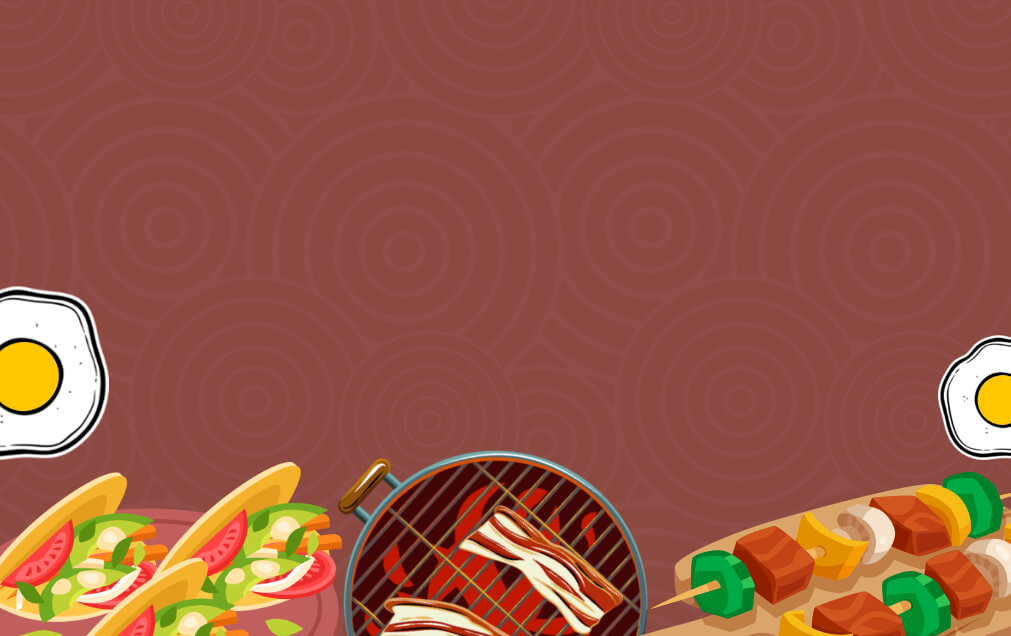 Food Gift Card Background Design