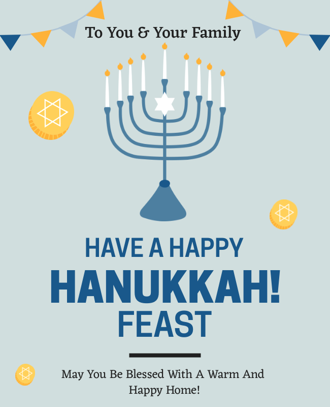 happy hanukkah Feast