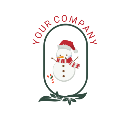 Christmas Snowman Logos