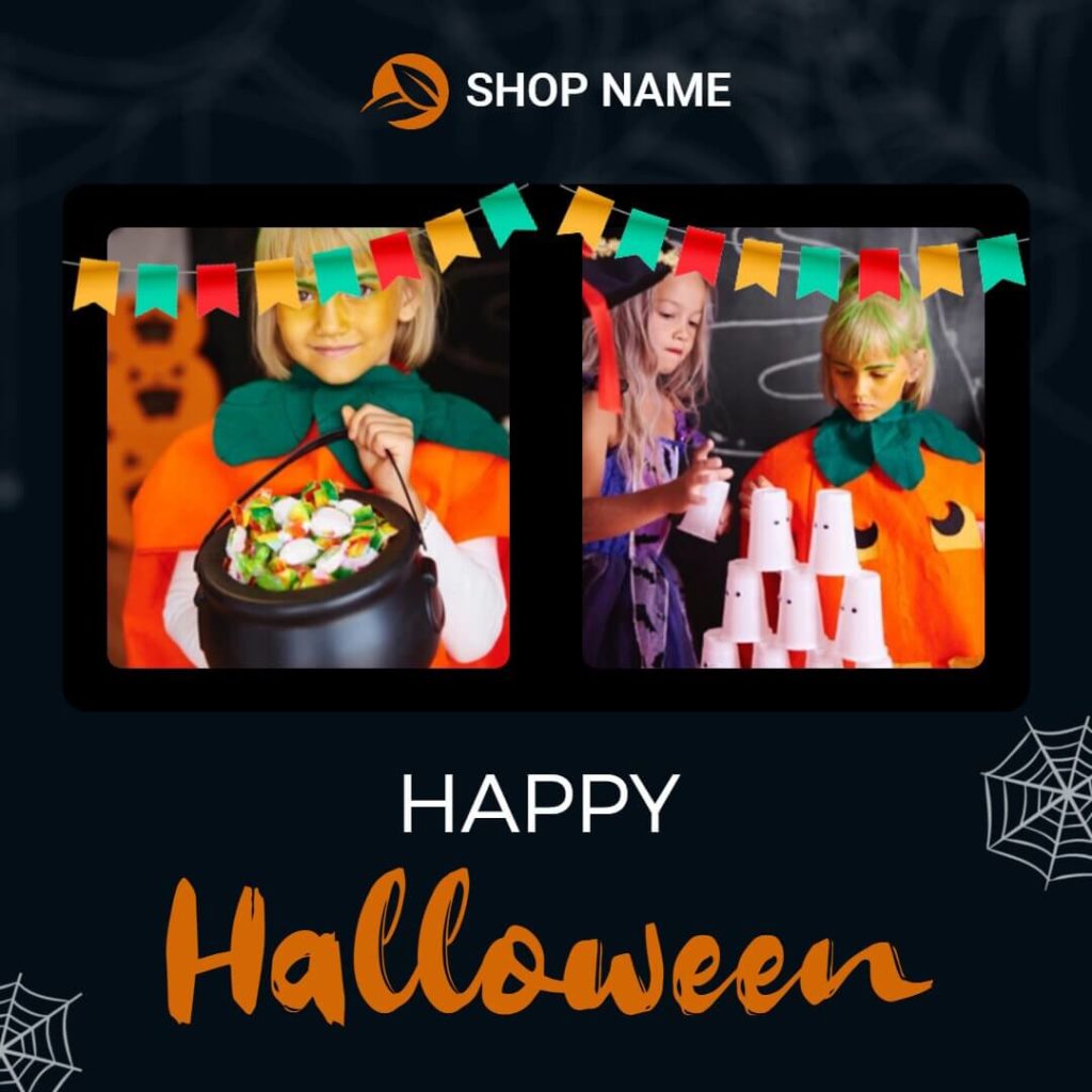 Halloween Greeting Cards Using Photos