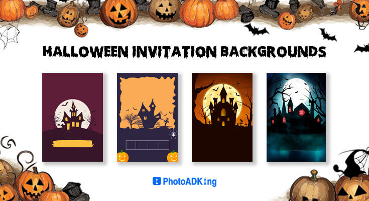 Halloween Invitation Backgrounds