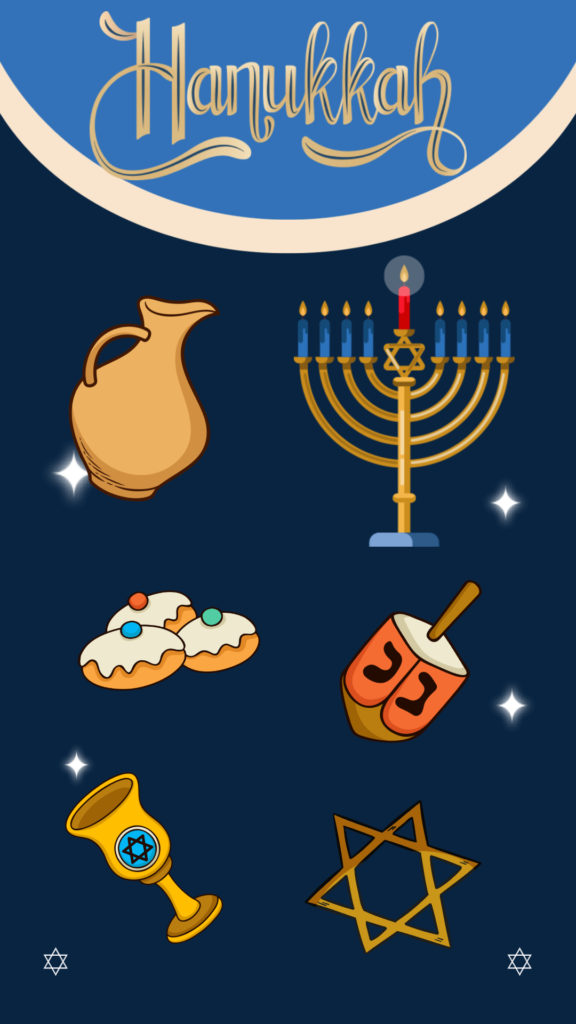 traditional symbols of hanukkah