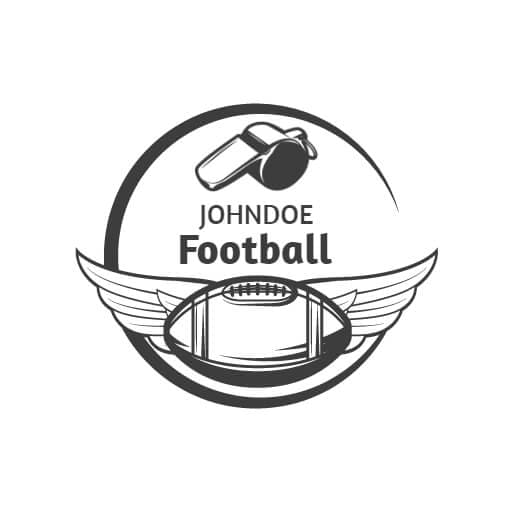 Illustrative Soccer Logo Design