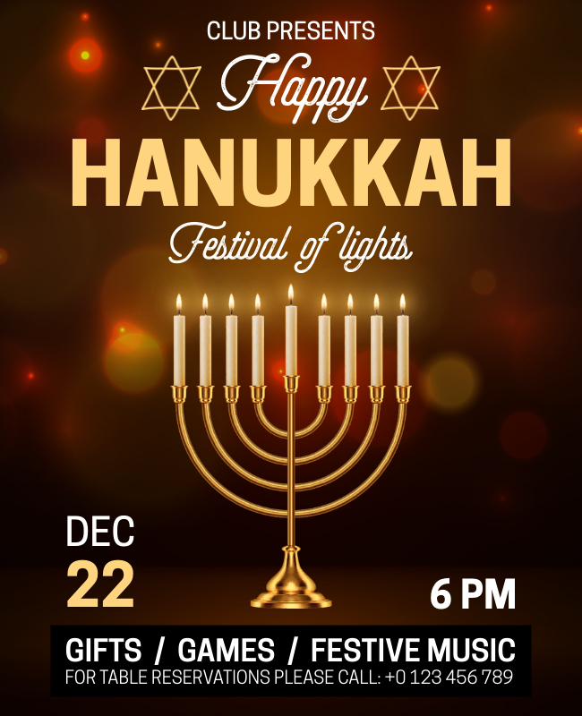 A Festival of Lights Poster