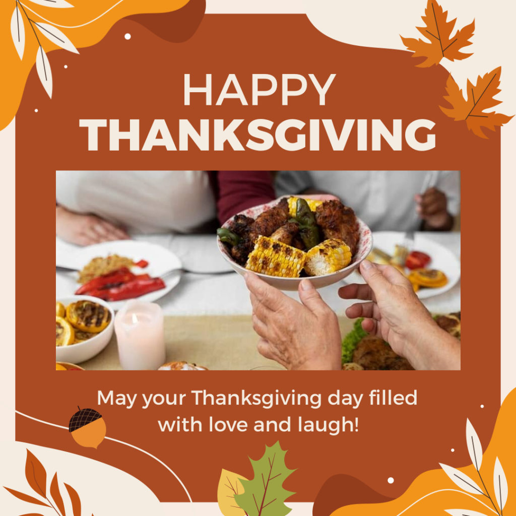 Family Food Thanksgiving Cards