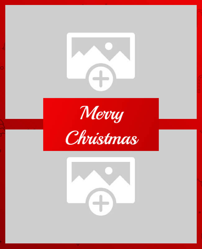 Minimalist Christmas Card Background
