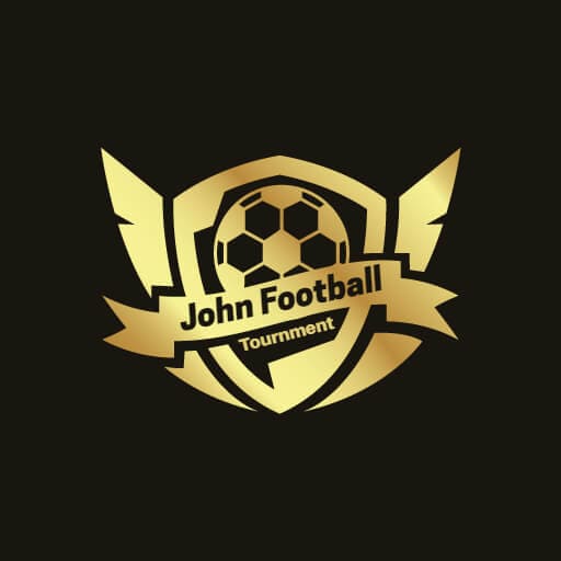 Golden Shield Soccer Logo Design