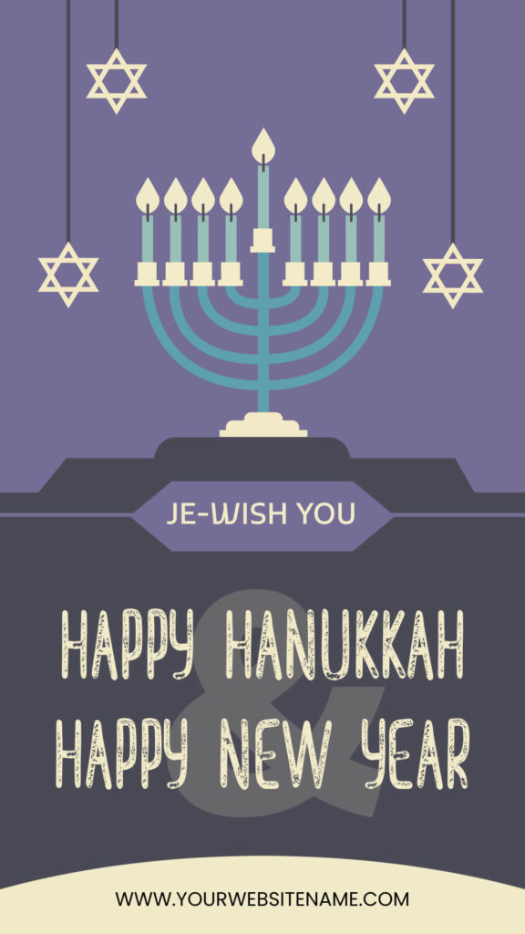 New Year Hanukkah Greetings