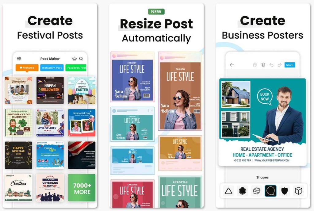 Postwizz app for Instagram Post Design
