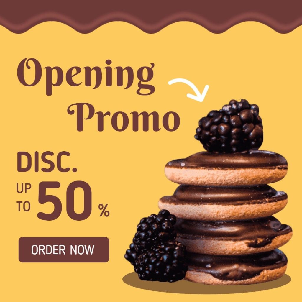 Offers on Bakery Opening Flyer 