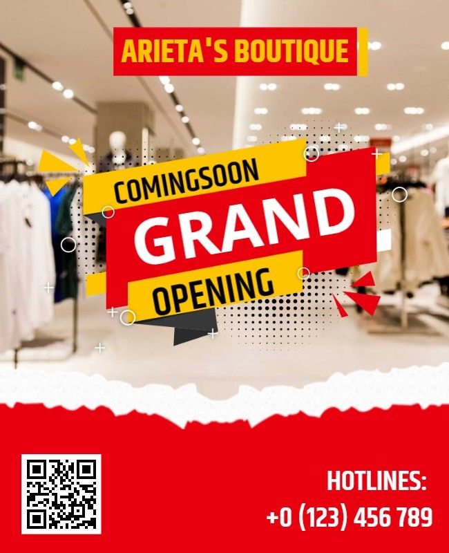 Fashion Shop Opening Flyer 