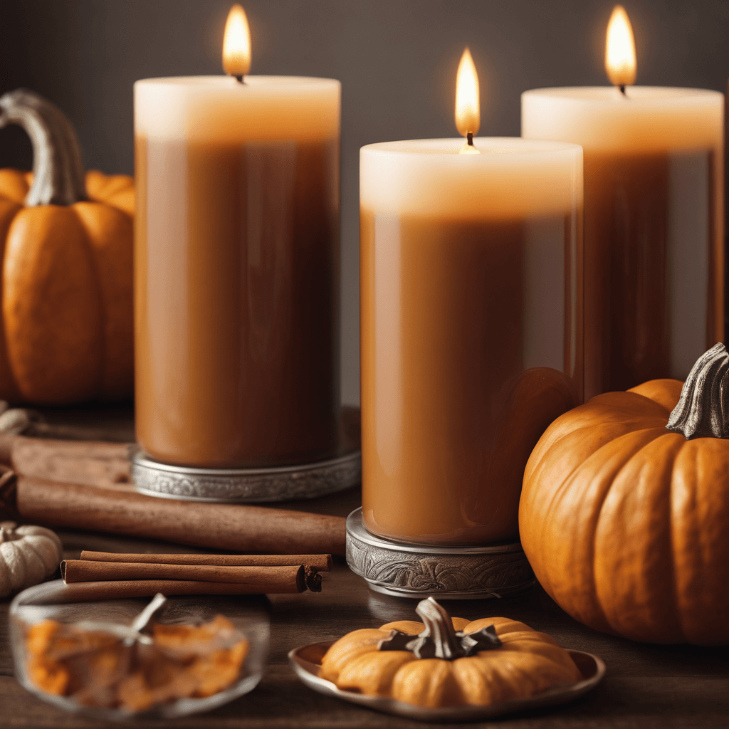 Pumpkin Spice Candles