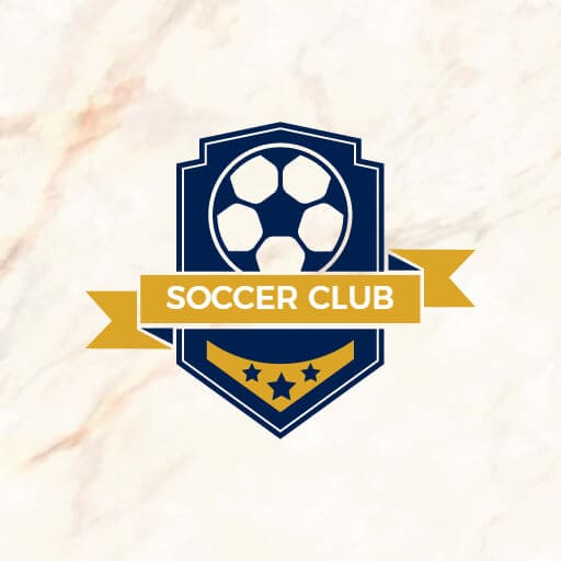 Modern Shield Soccer Logo Design