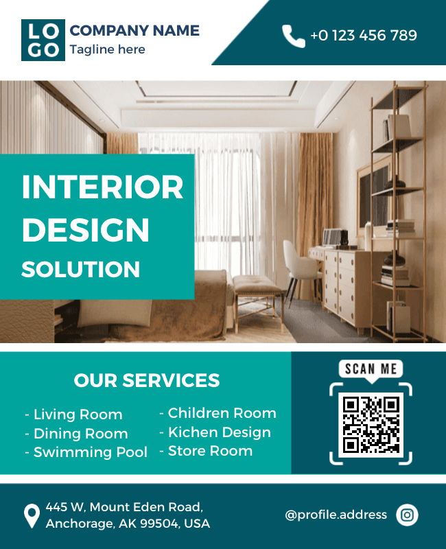 Interior Design Flyer