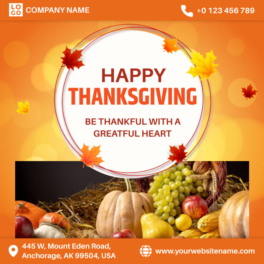 Thanksgiving Company Greeting Cards