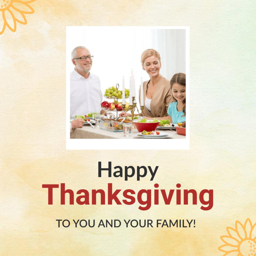 Family Thanksgiving Cards