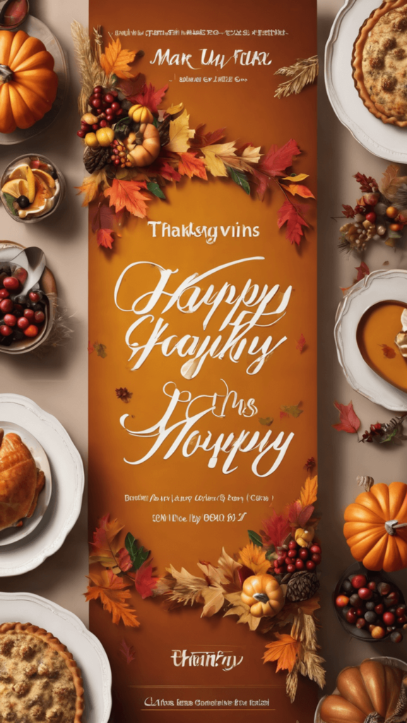 Thanksgiving Banner Design