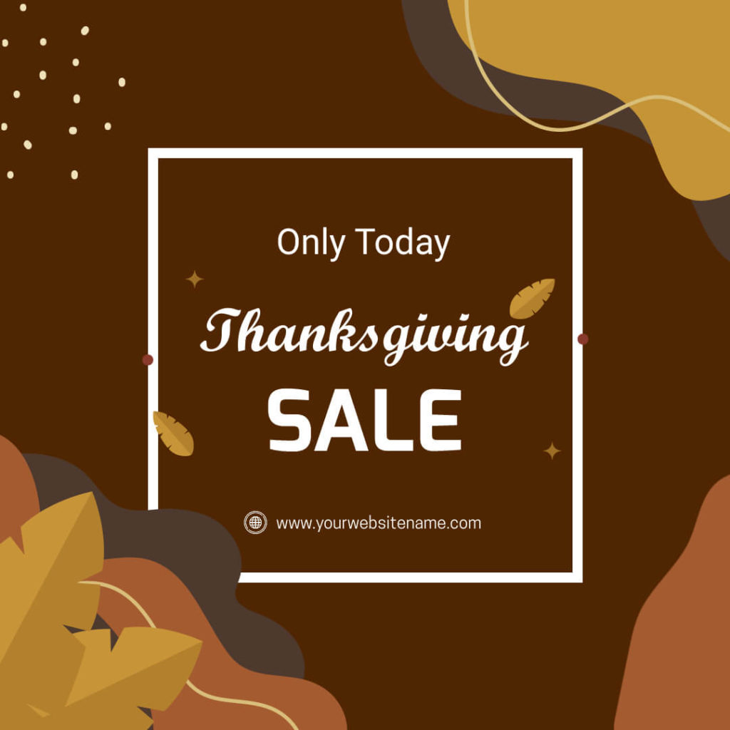 Thanksgiving Sales Posts