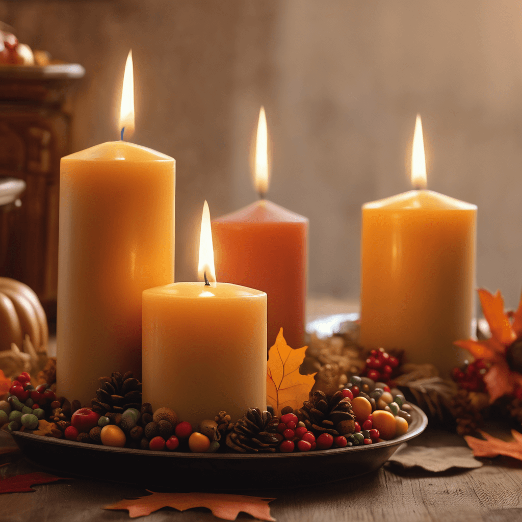 thanksgiving candles