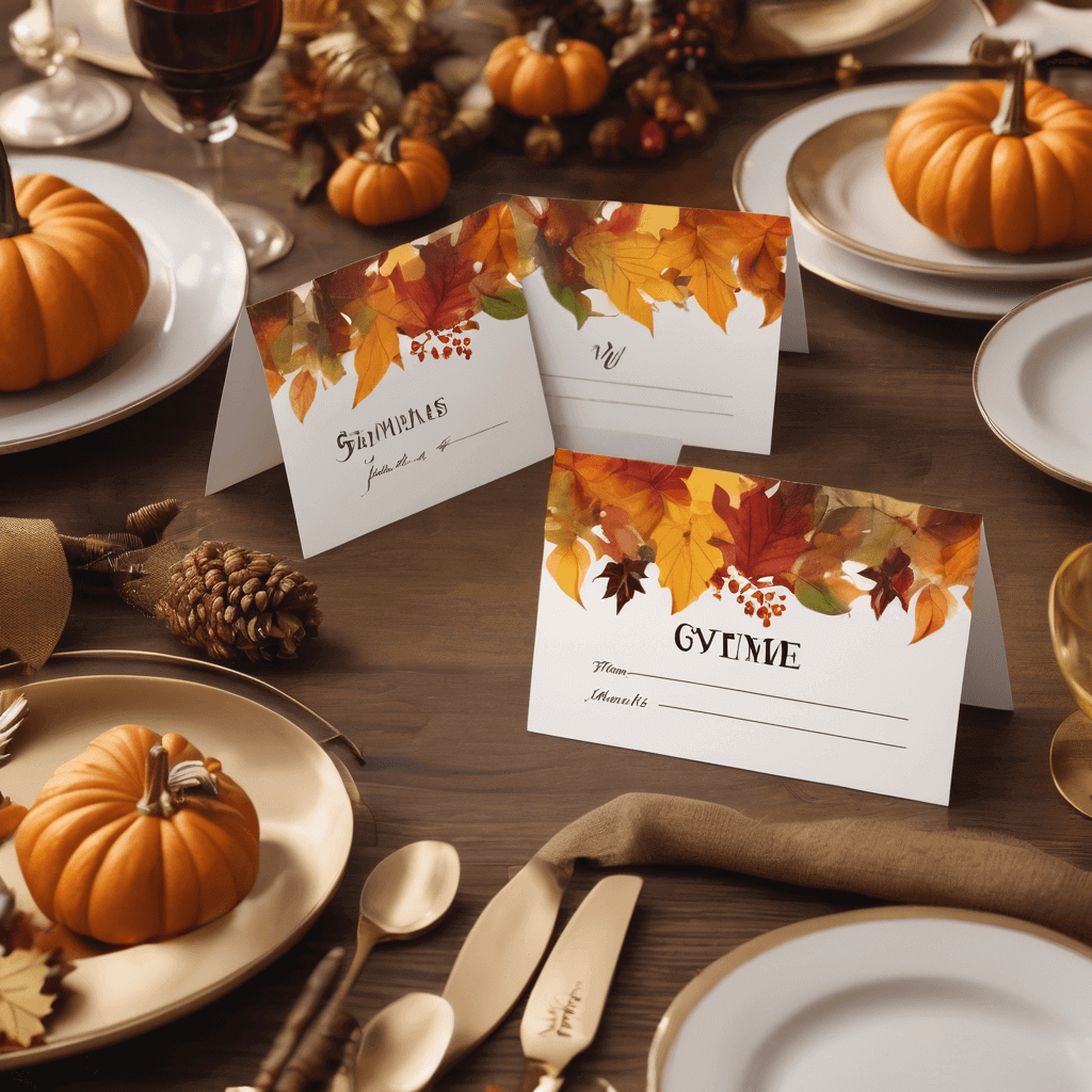 Thanksgiving card design