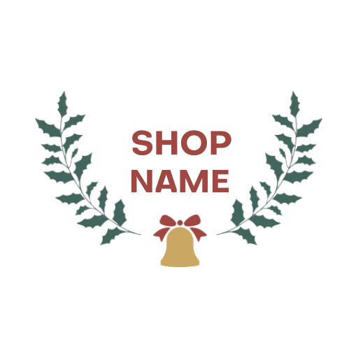 Creative Christmas Shop Logos