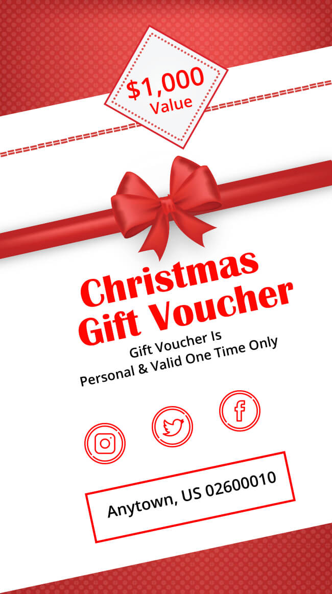 15 Christmas Gift Voucher Ideas Create Festive Designs