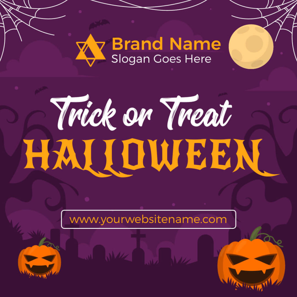 Wine color Halloween Card Background
