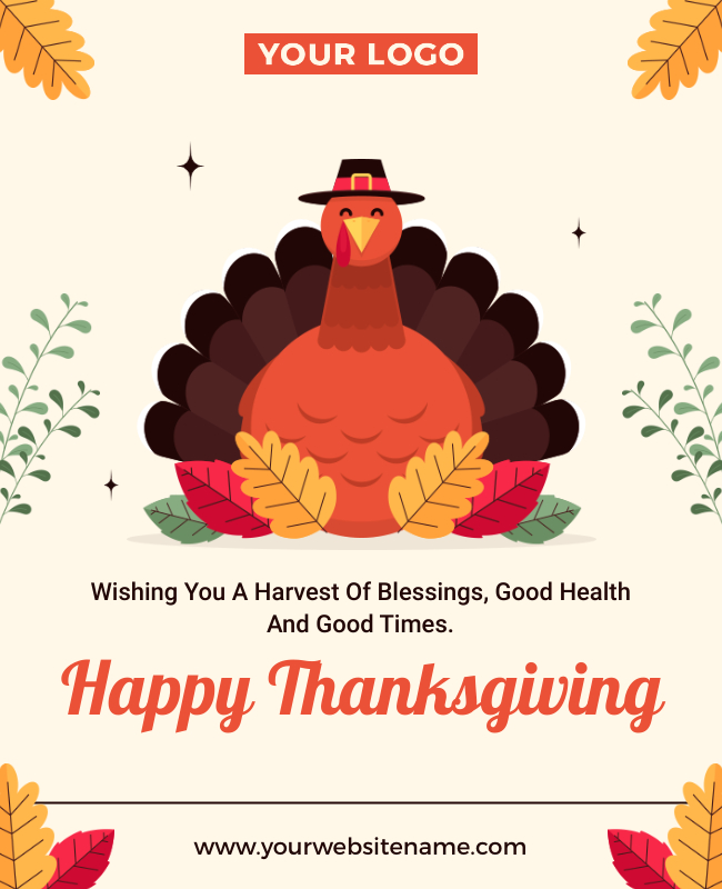Happy Thanksgiving Flyer Design