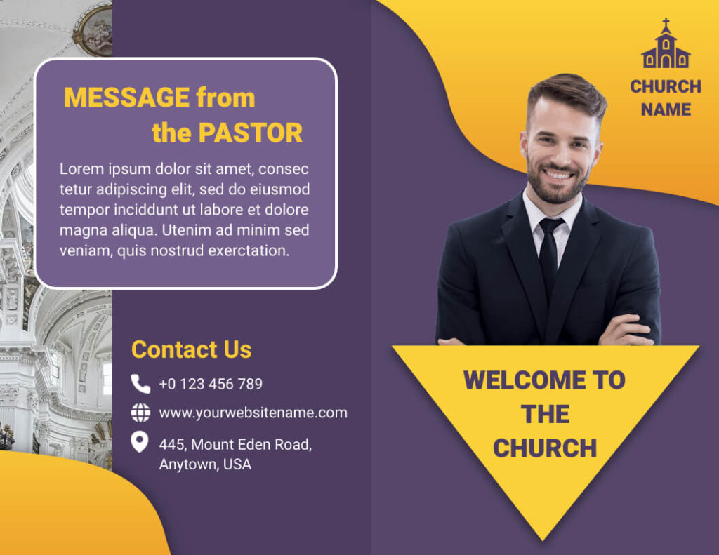 Leaflet for Church New Member