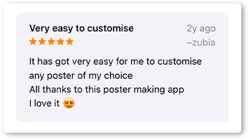 poster maker app review