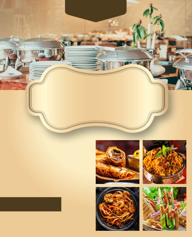Catering Business Flyer Background