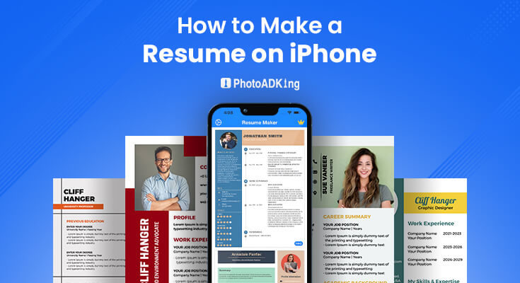 how to make a resume on my iphone